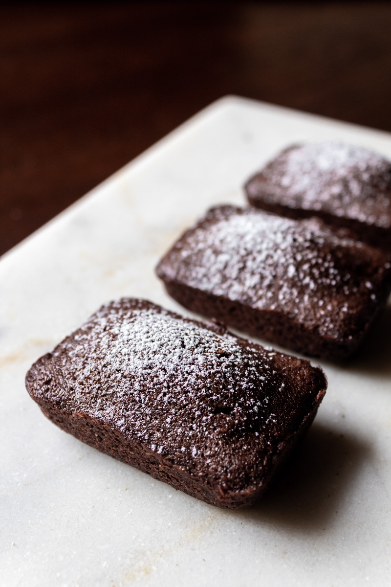 Chocolate Financiers - Vanilla Whisk